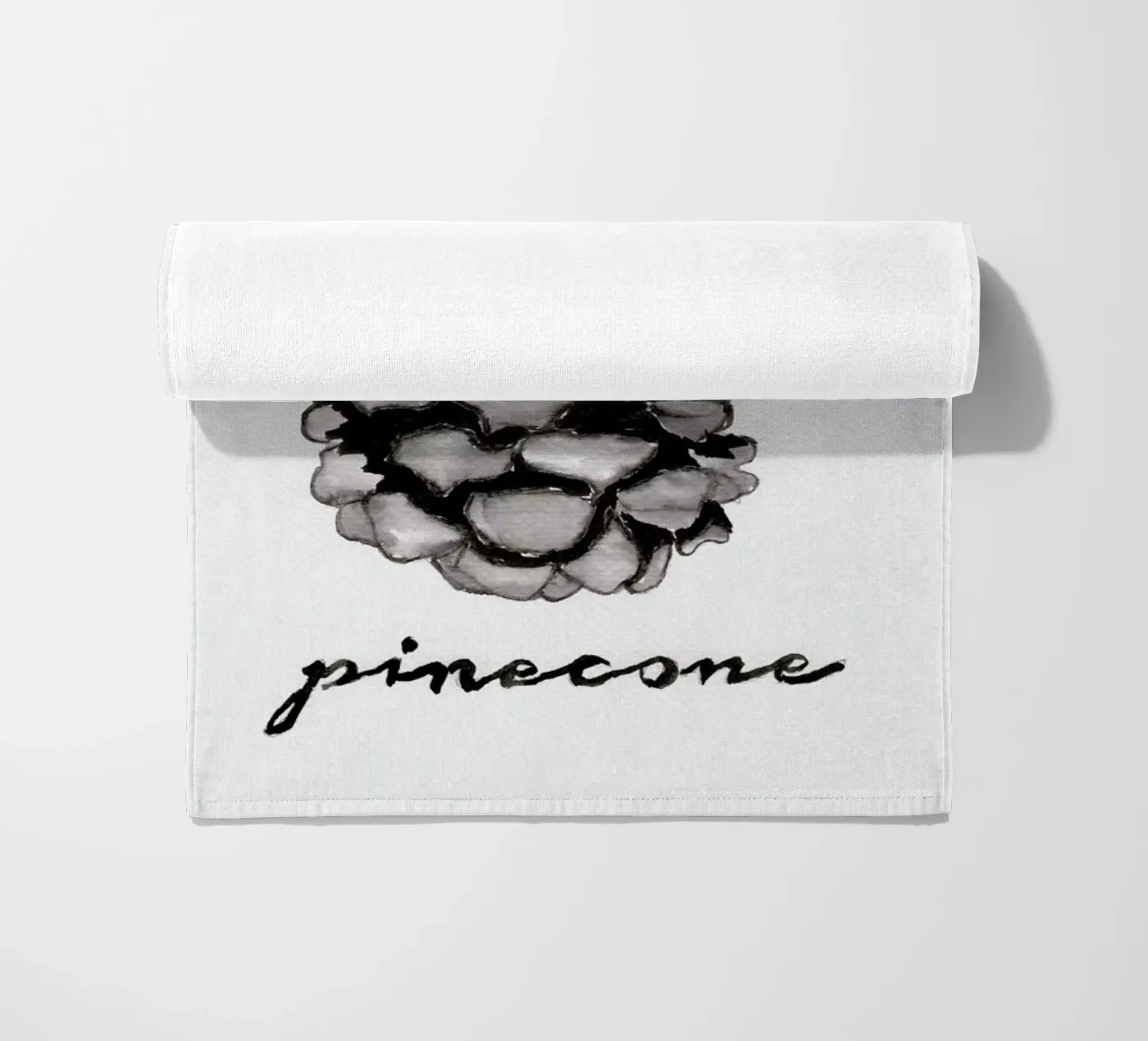 Pine Cone serviette de plage de Nathys_illustration