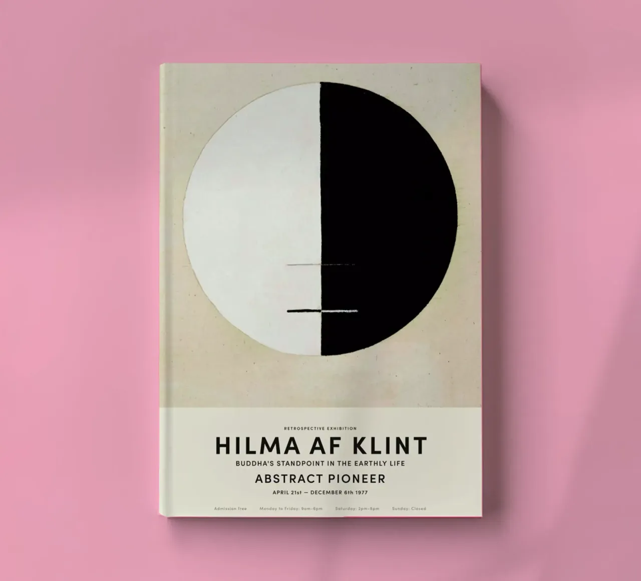 Hilma af Klint - Buddha's Standpoint in the Earthly Life notebook by Vintage by JUNIQE