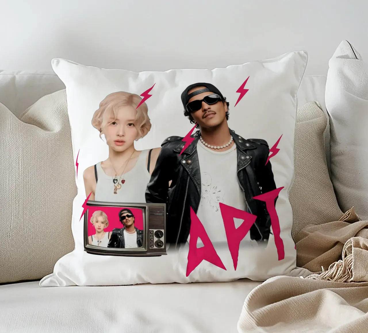 APT - Bruno And Rose cuscino da Deepness
