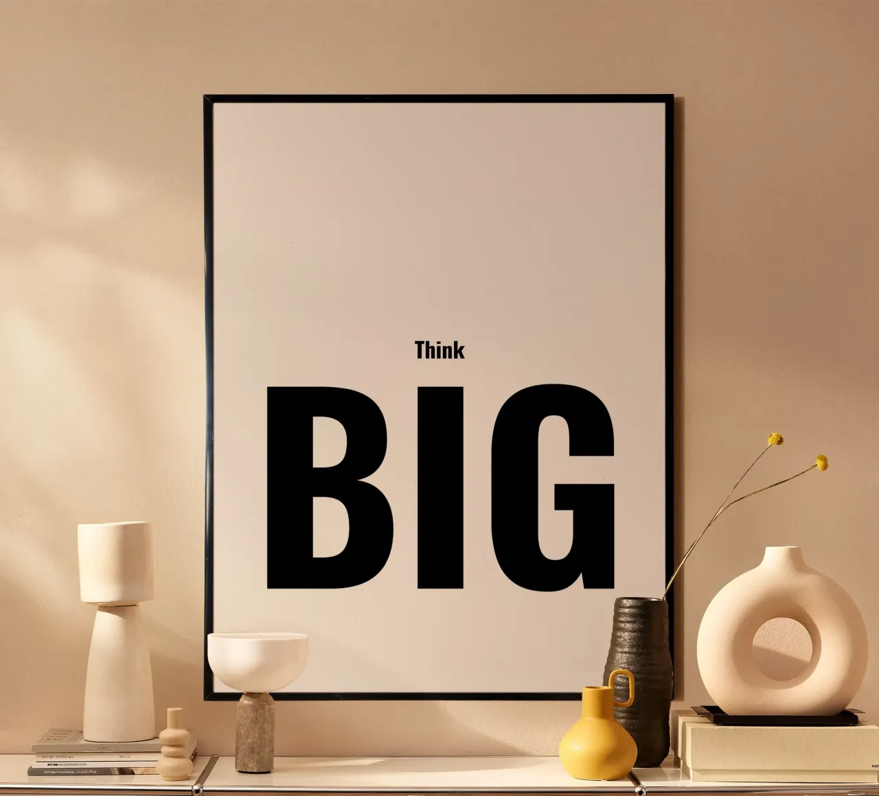 Think Big poster da Elevate Studios