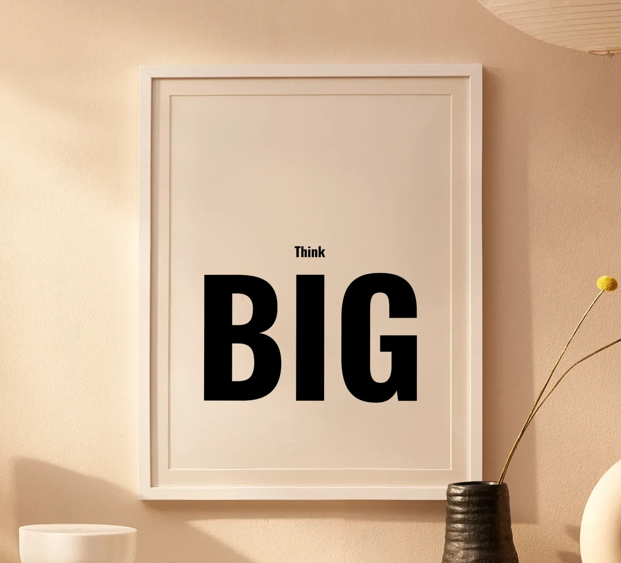 Think Big poster da Elevate Studios