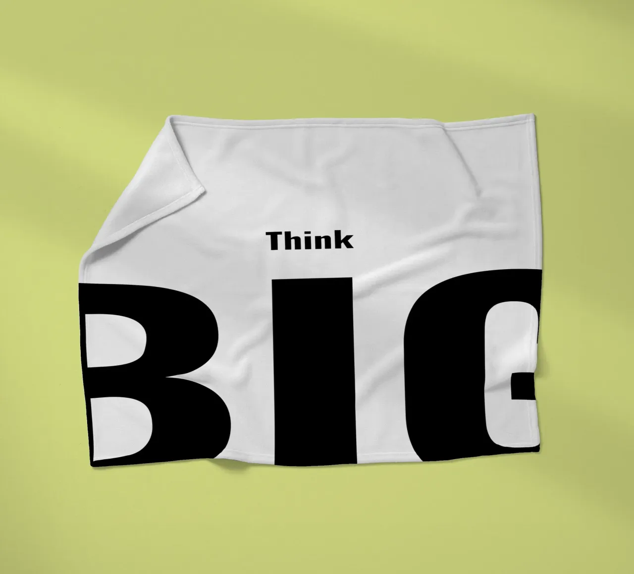 Think Big coperta in pile da Elevate Studios
