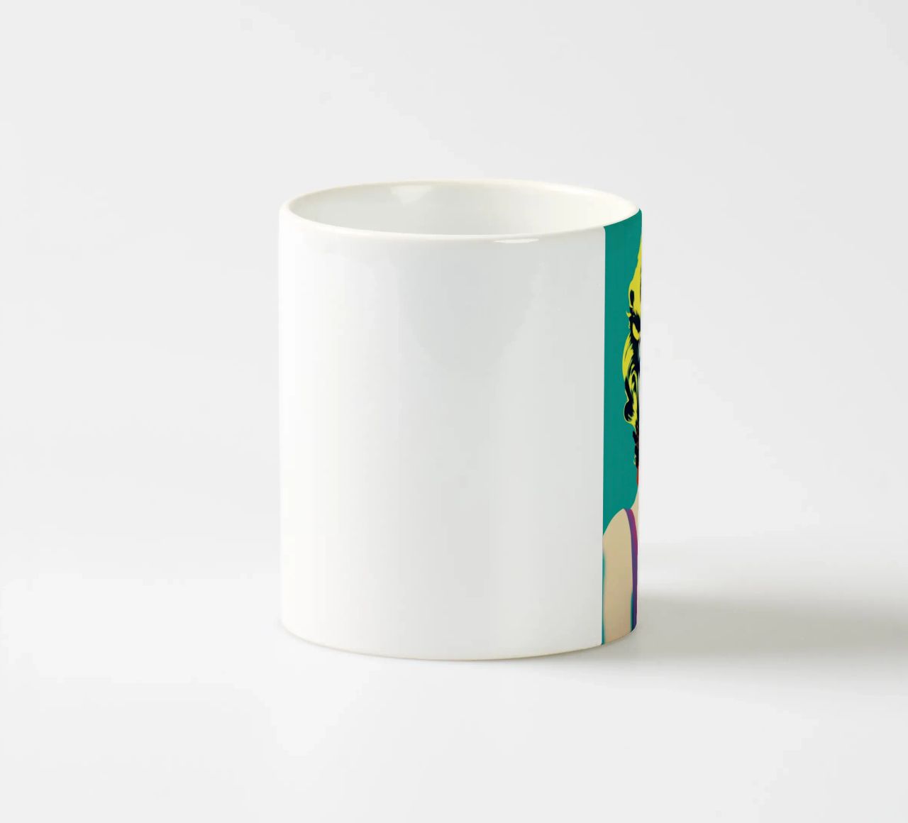Marilyn Monroe | Pop Art a colori vivaci tazza in ceramica da Autofocus