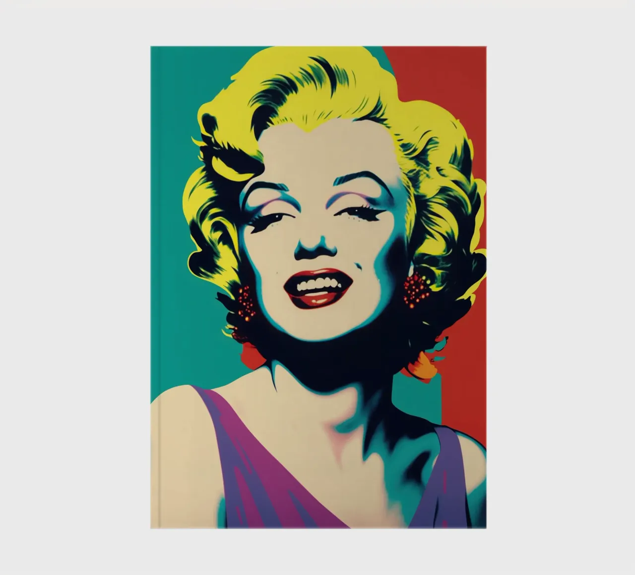 Marilyn Monroe | Pop Art en colores vivos cuaderno de Autofocus
