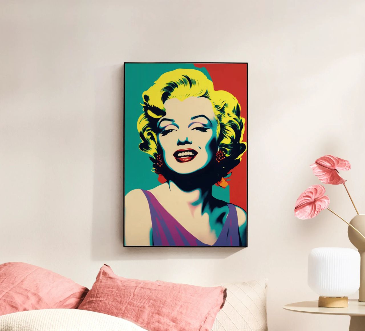 Marilyn Monroe | Pop Art a colori vivaci plexiglass da Autofocus