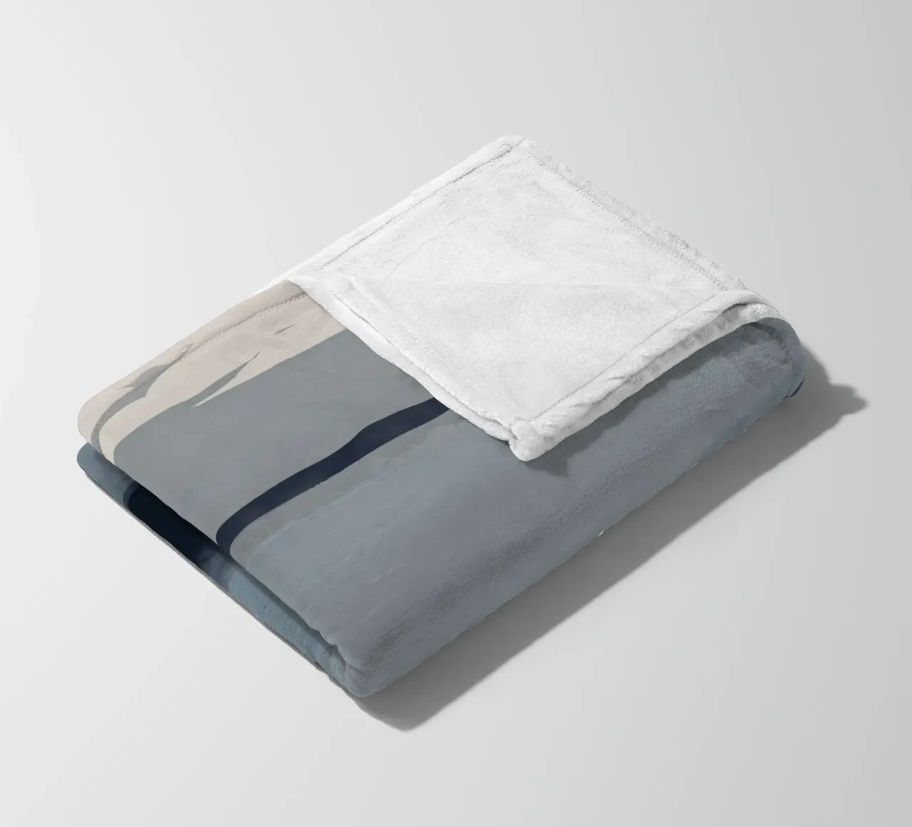 Nuvola mare e gabbiano coperta in pile da Little Dean