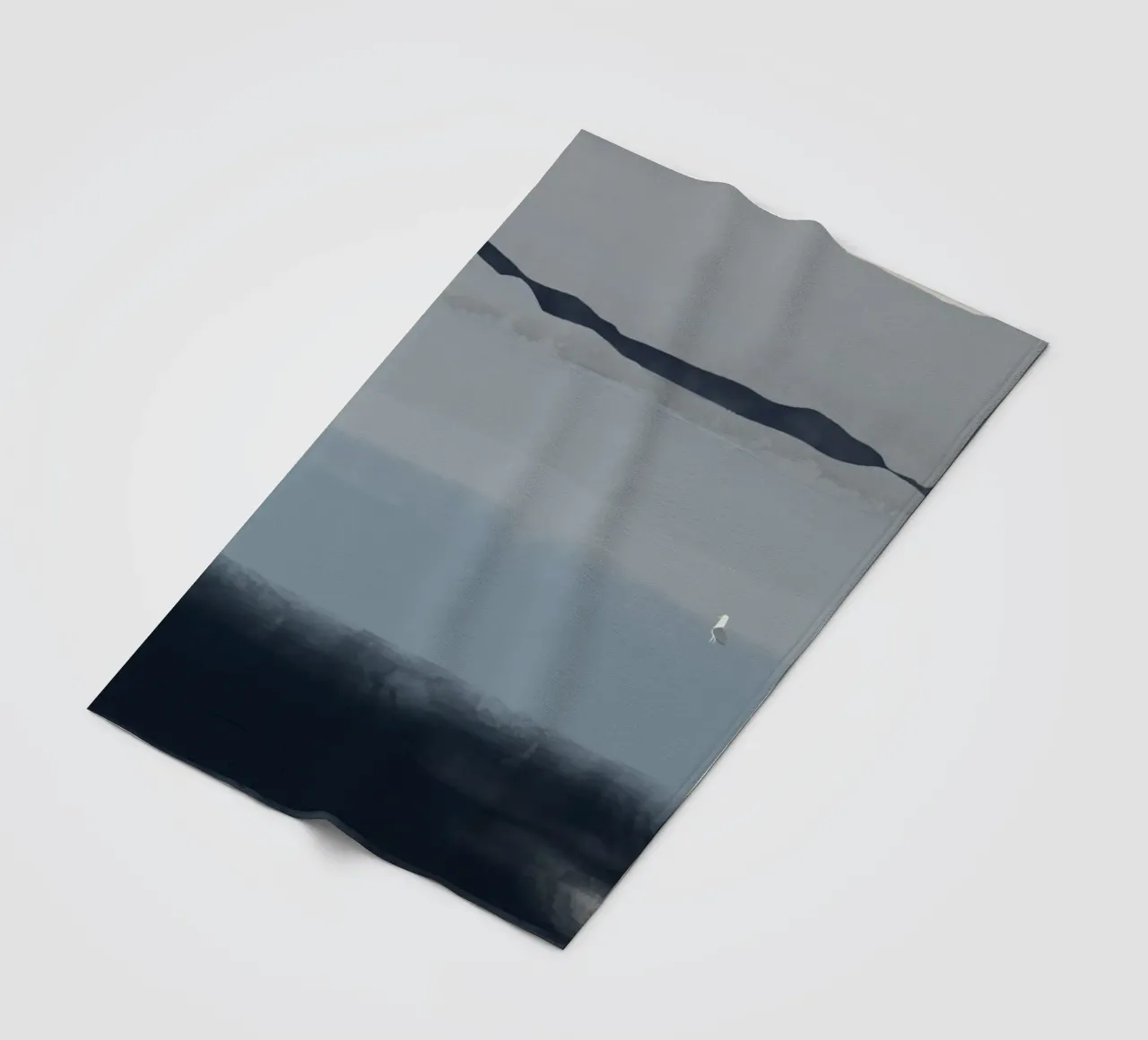 Nuvola mare e gabbiano coperta in pile da Little Dean