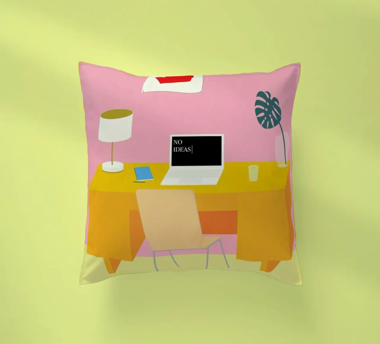 No Ideas cuscino da Rosi Feist