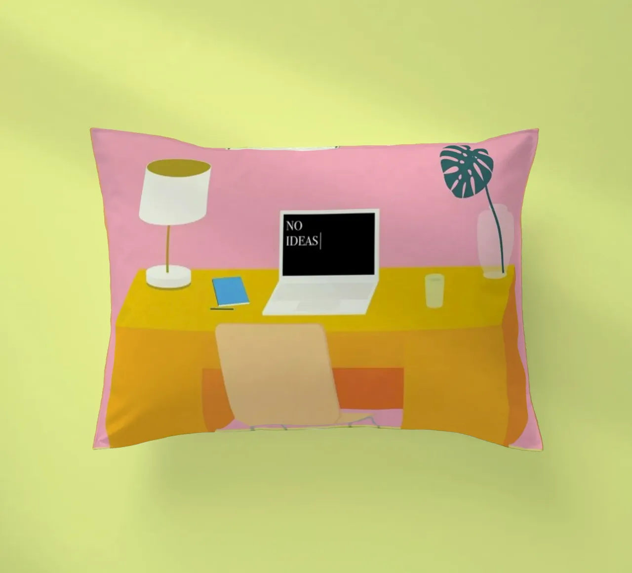 No Ideas cuscino da Rosi Feist