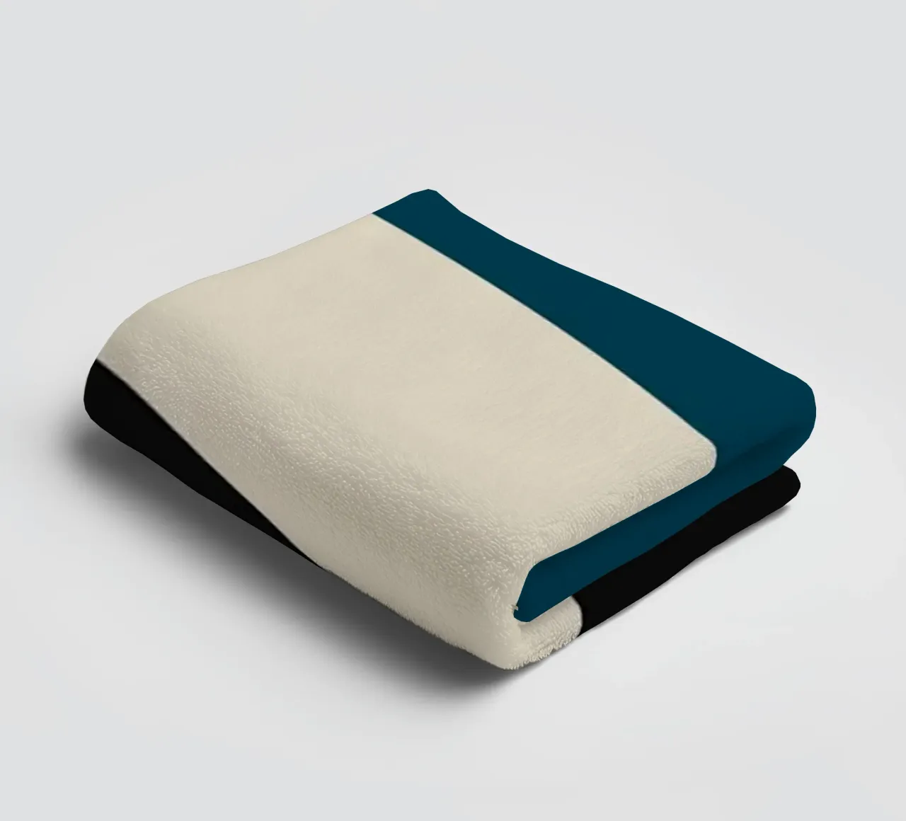 Bauhaus beach wave towel by Little Dean