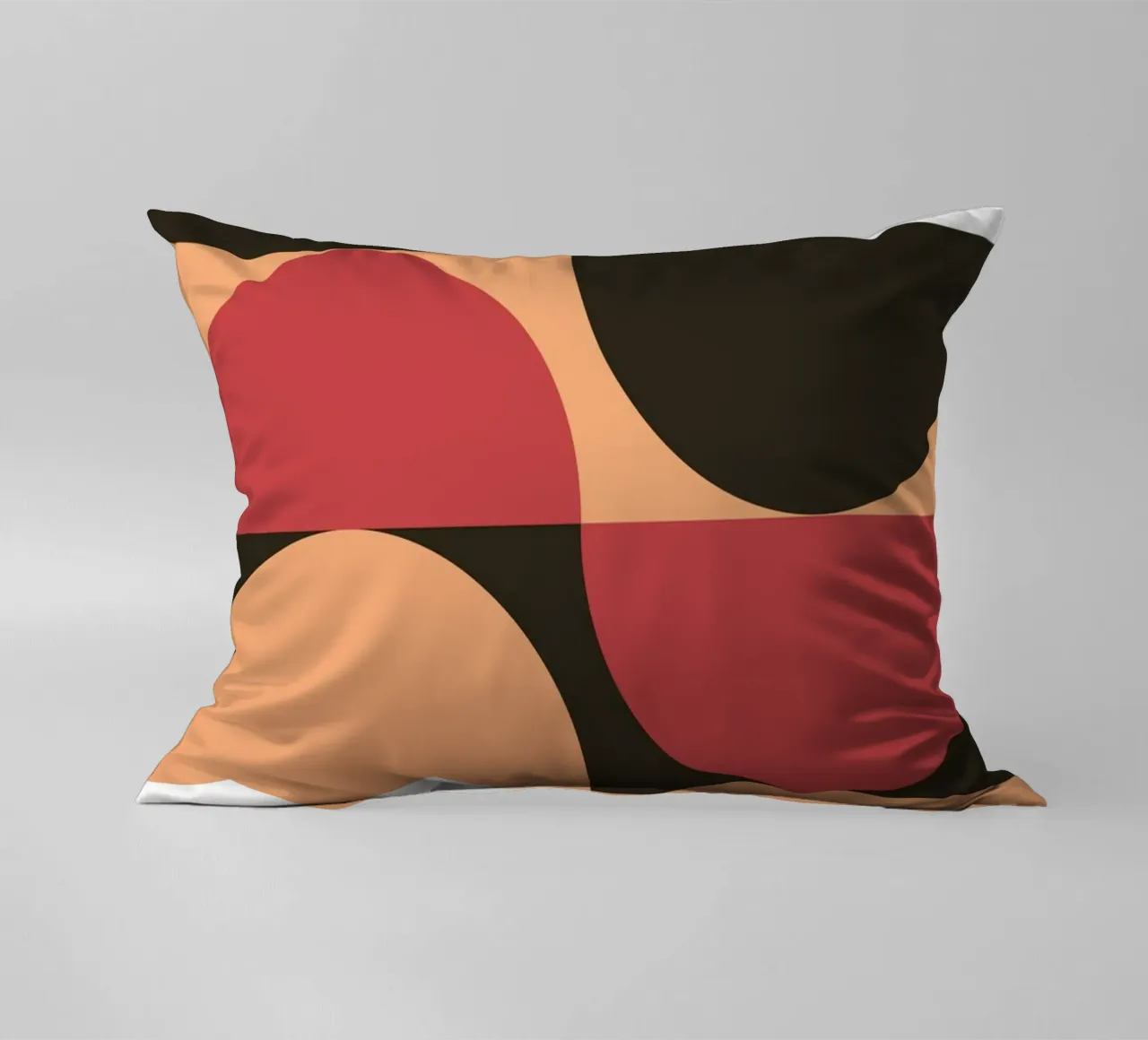 Mostra Bauhaus 1919 Modello geometrico di colore cuscino da NorwesClub