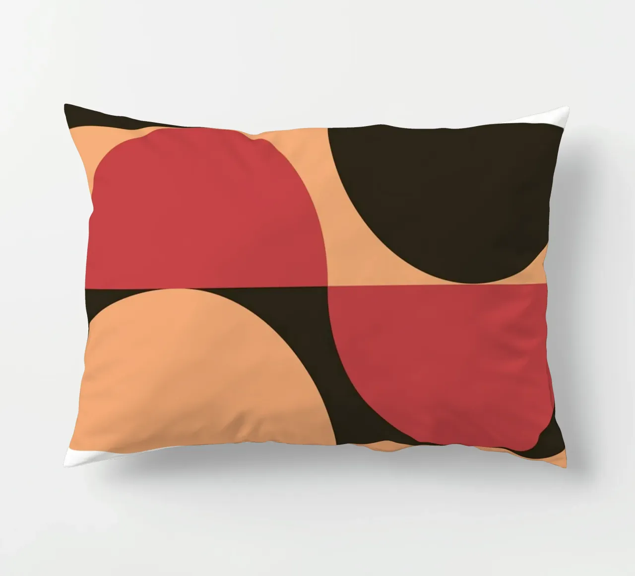 Mostra Bauhaus 1919 Modello geometrico di colore cuscino da NorwesClub
