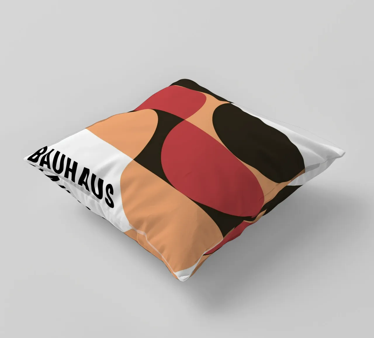 Mostra Bauhaus 1919 Modello geometrico di colore cuscino da NorwesClub