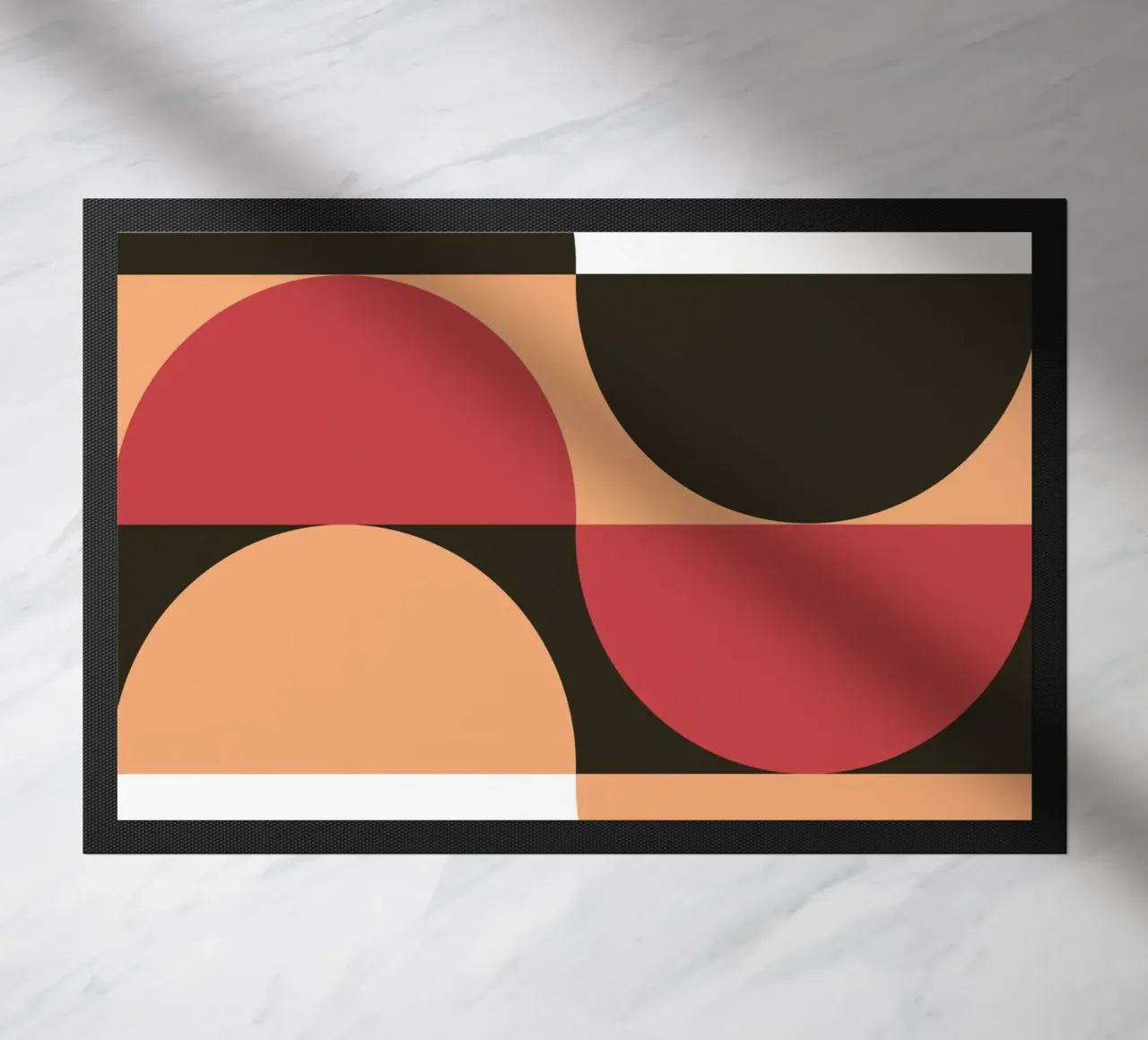 Mostra Bauhaus 1919 Modello geometrico di colore zerbino da NorwesClub