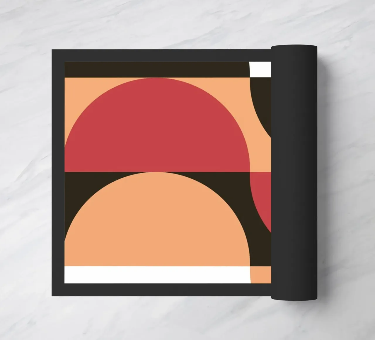 Mostra Bauhaus 1919 Modello geometrico di colore zerbino da NorwesClub