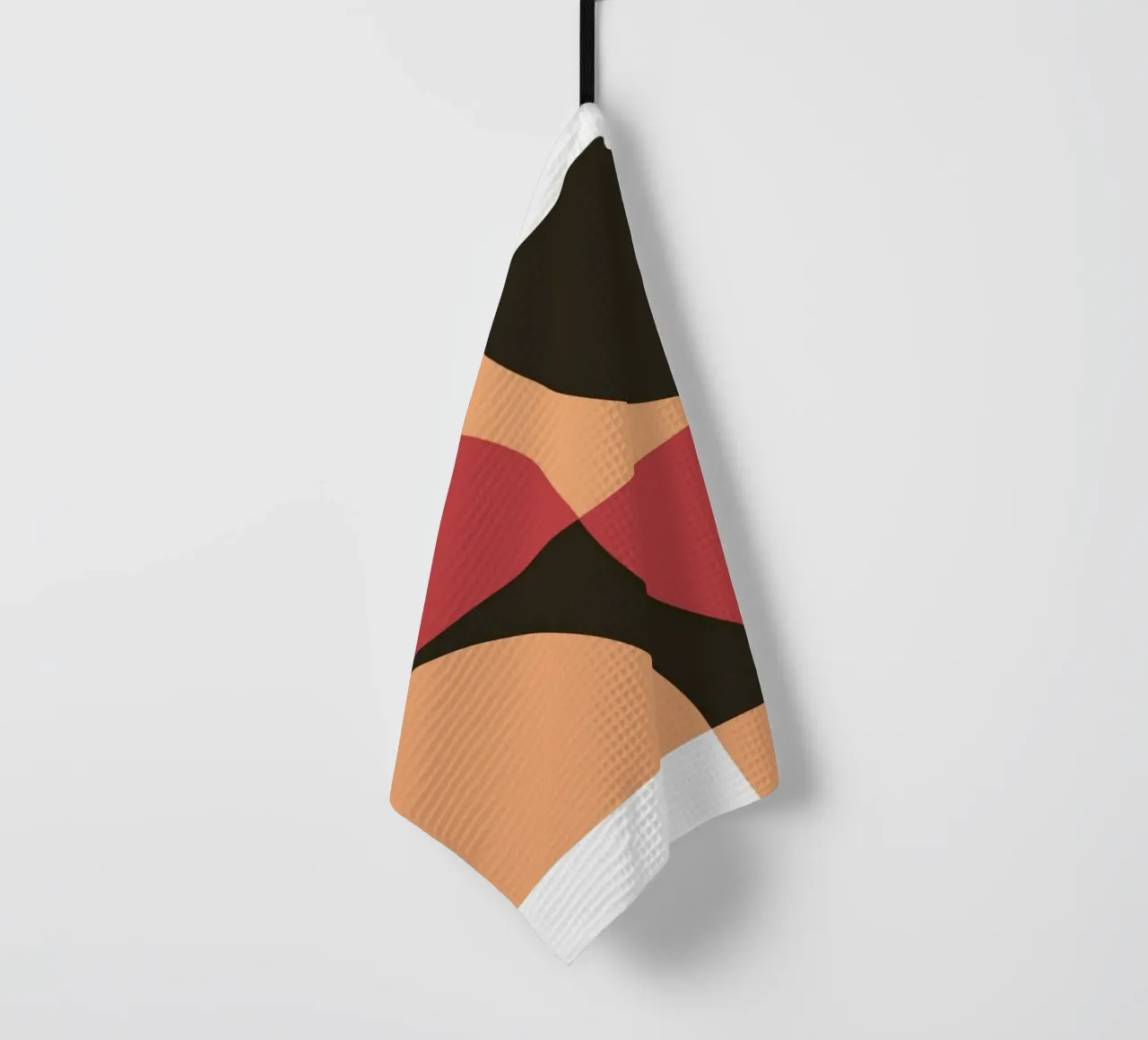 Bauhaus Tentoonstelling 1919 Geometrisch Kleurenpatroon theedoek van NorwesClub