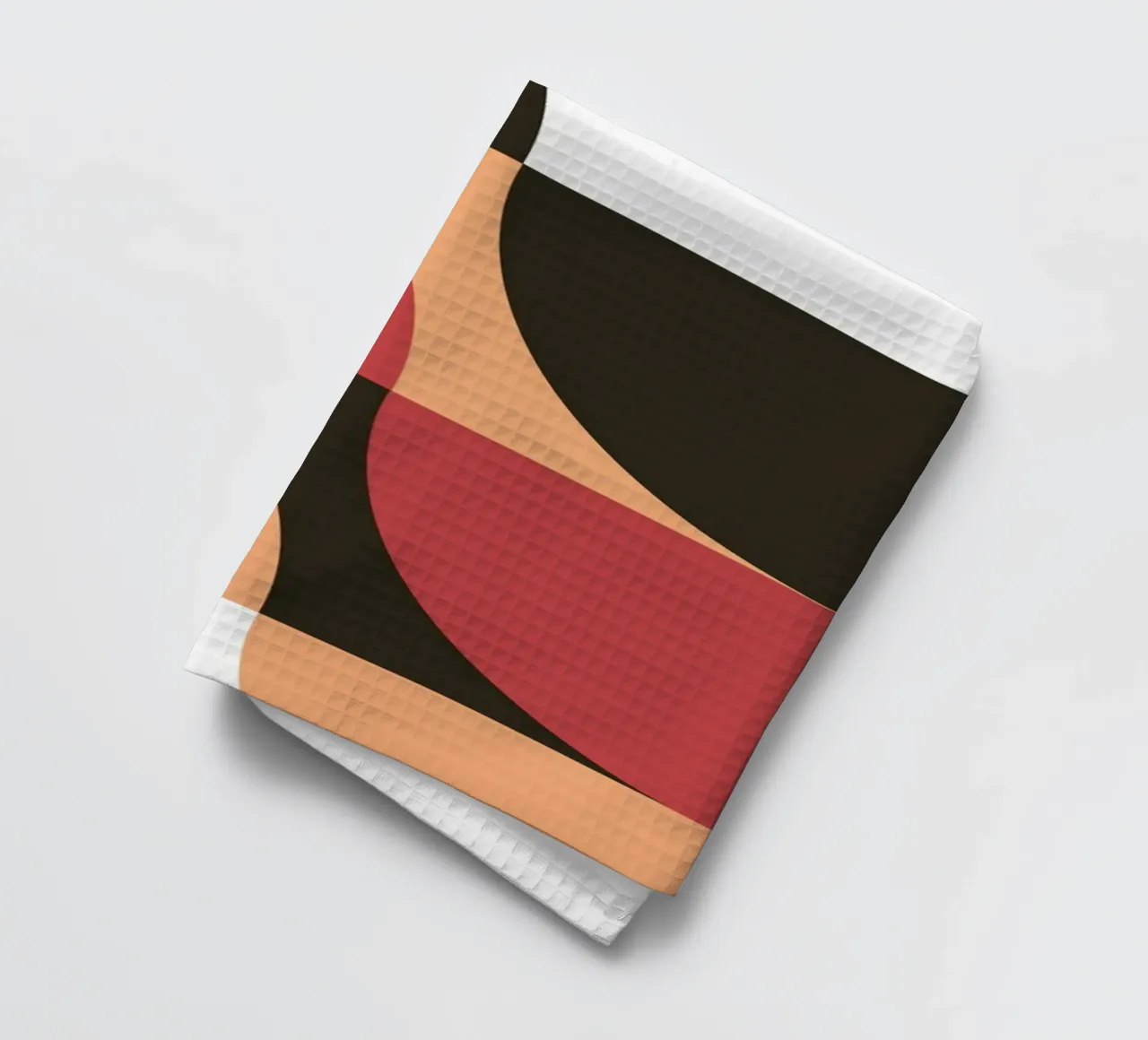 Bauhaus Tentoonstelling 1919 Geometrisch Kleurenpatroon theedoek van NorwesClub