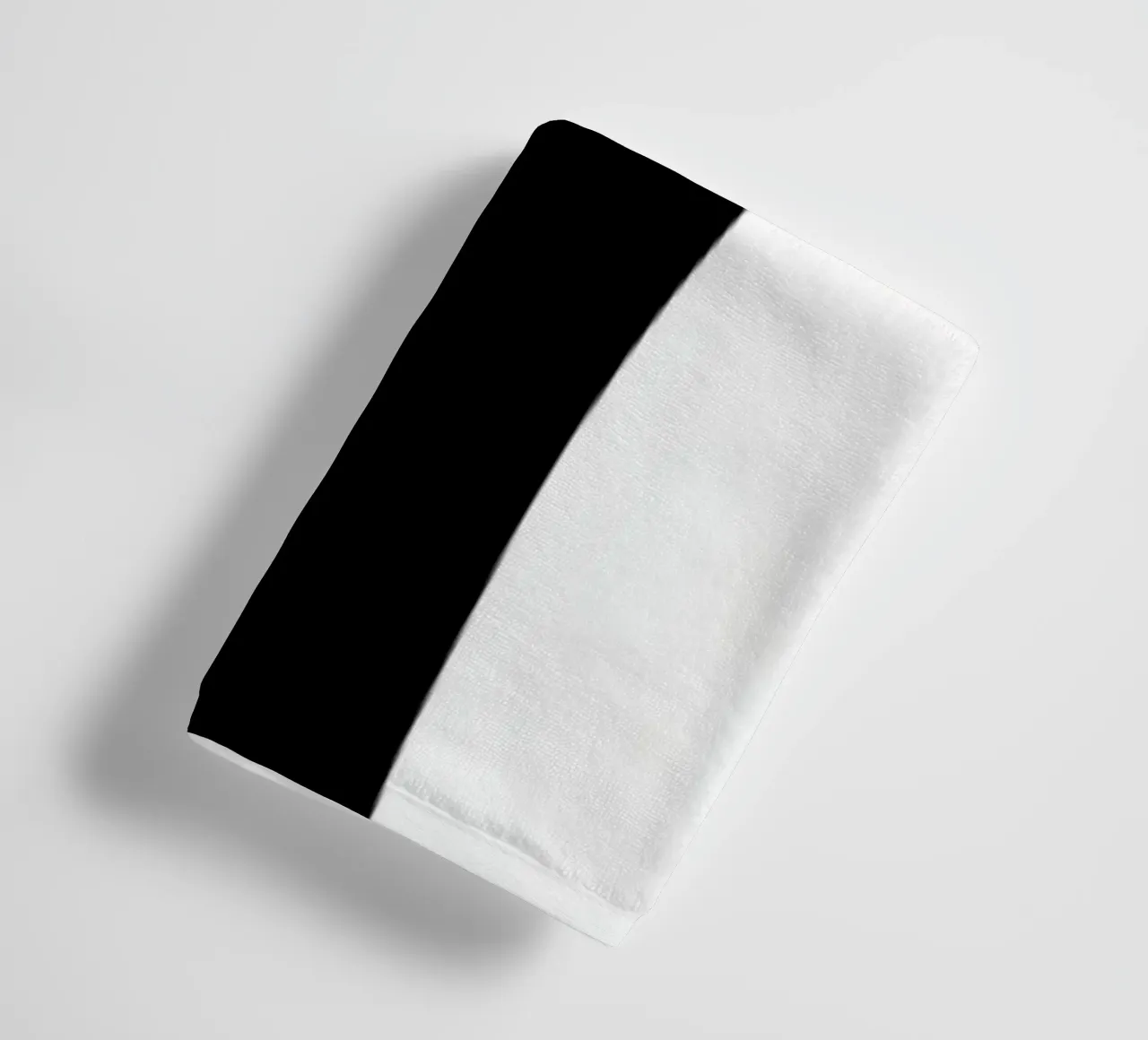 Geometric Abstract Curves Shapes Color Print (Géométrique, abstrait, courbes, formes, couleurs) serviette de bain de NorwesClub