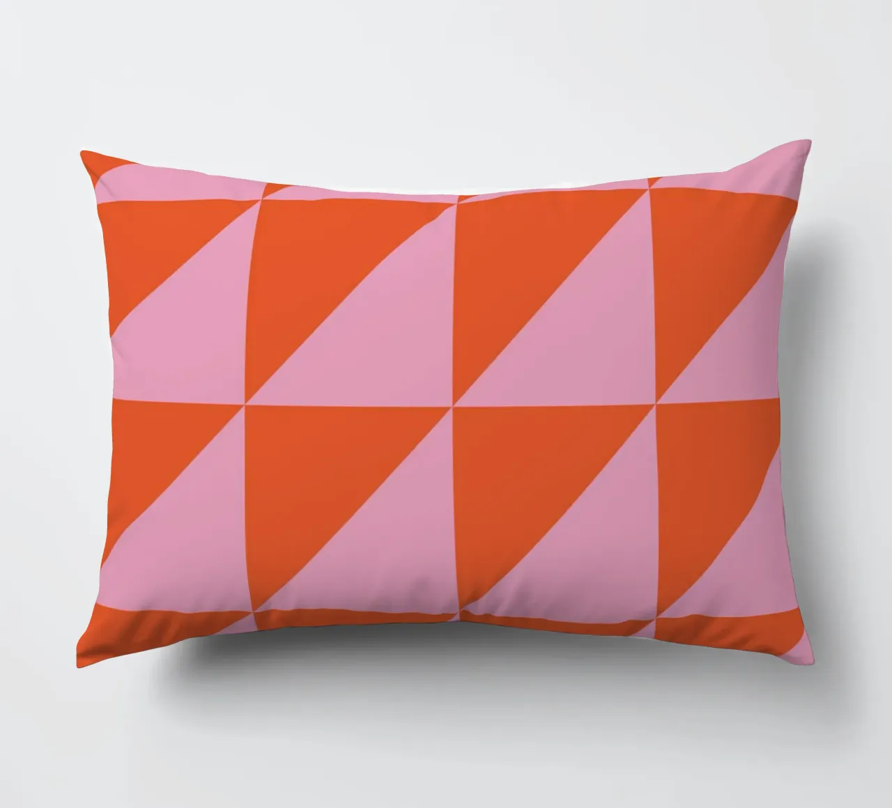 Bauhaus Exhibition 1923 Geometric Triangle Pattern decorative cushion by NorwesClub
