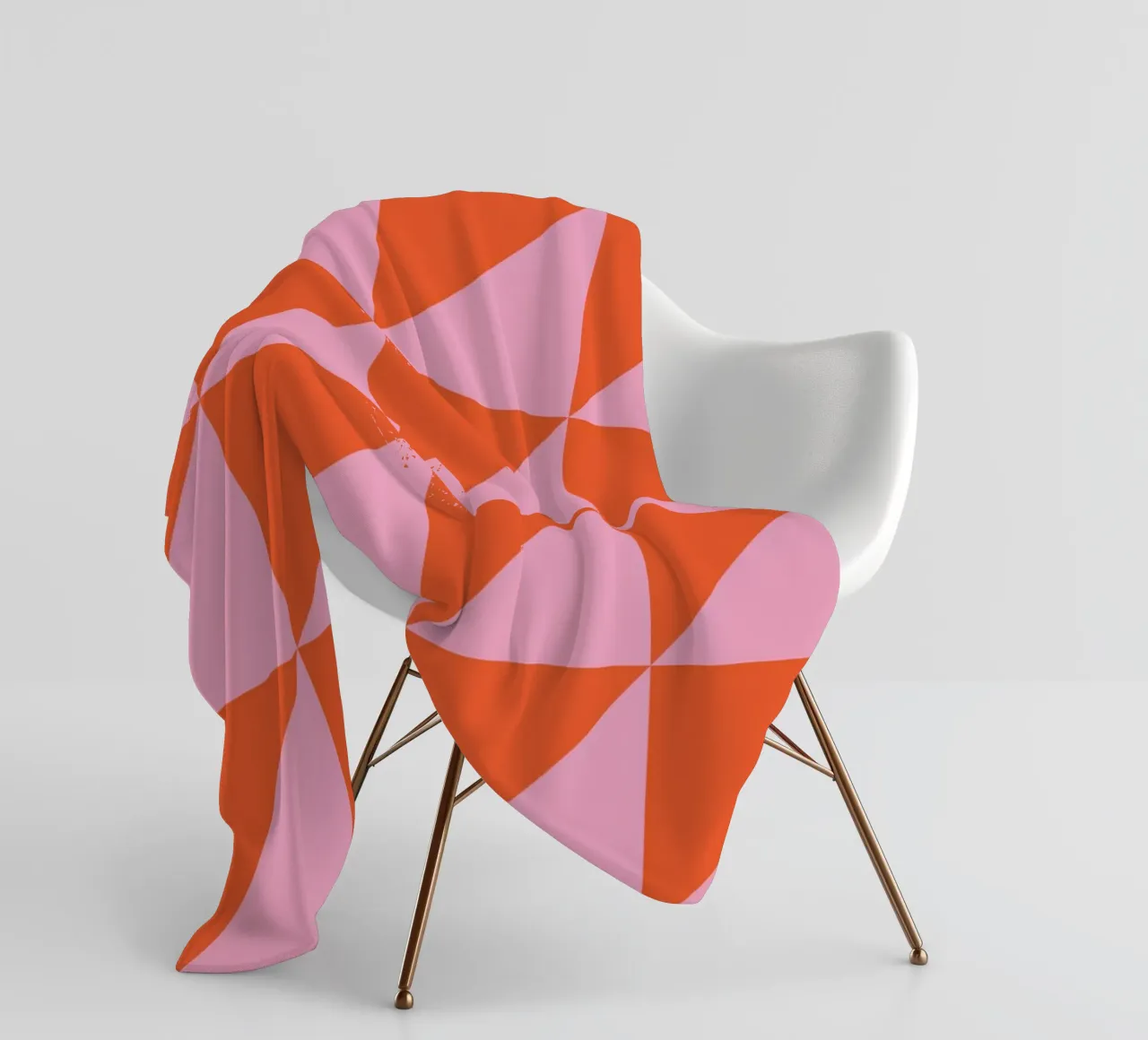 Bauhaus Ausstellung 1923 Geometric Triangle Pattern Fleecedecke von NorwesClub
