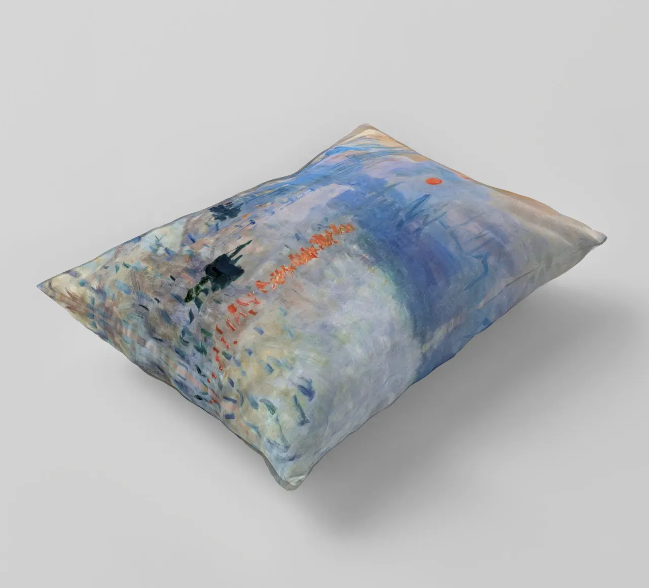 Impressione di Claude Monet, Alba (1872) cuscino da Monet Art Prints