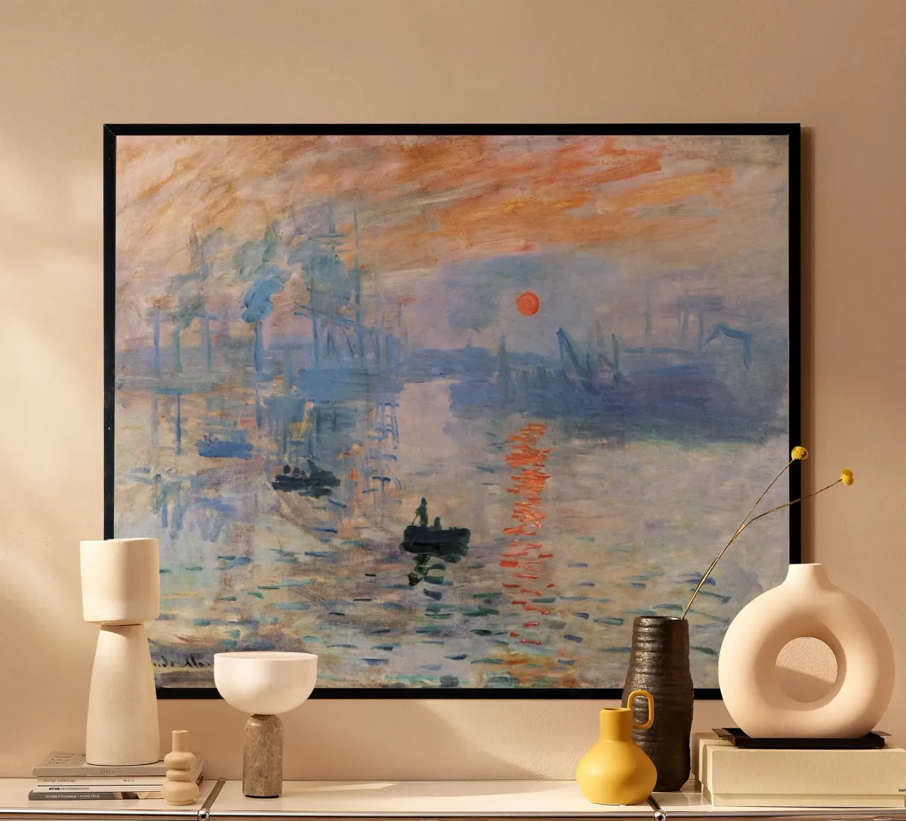 Impressione di Claude Monet, Alba (1872) carta hahnemühle da Monet Art Prints