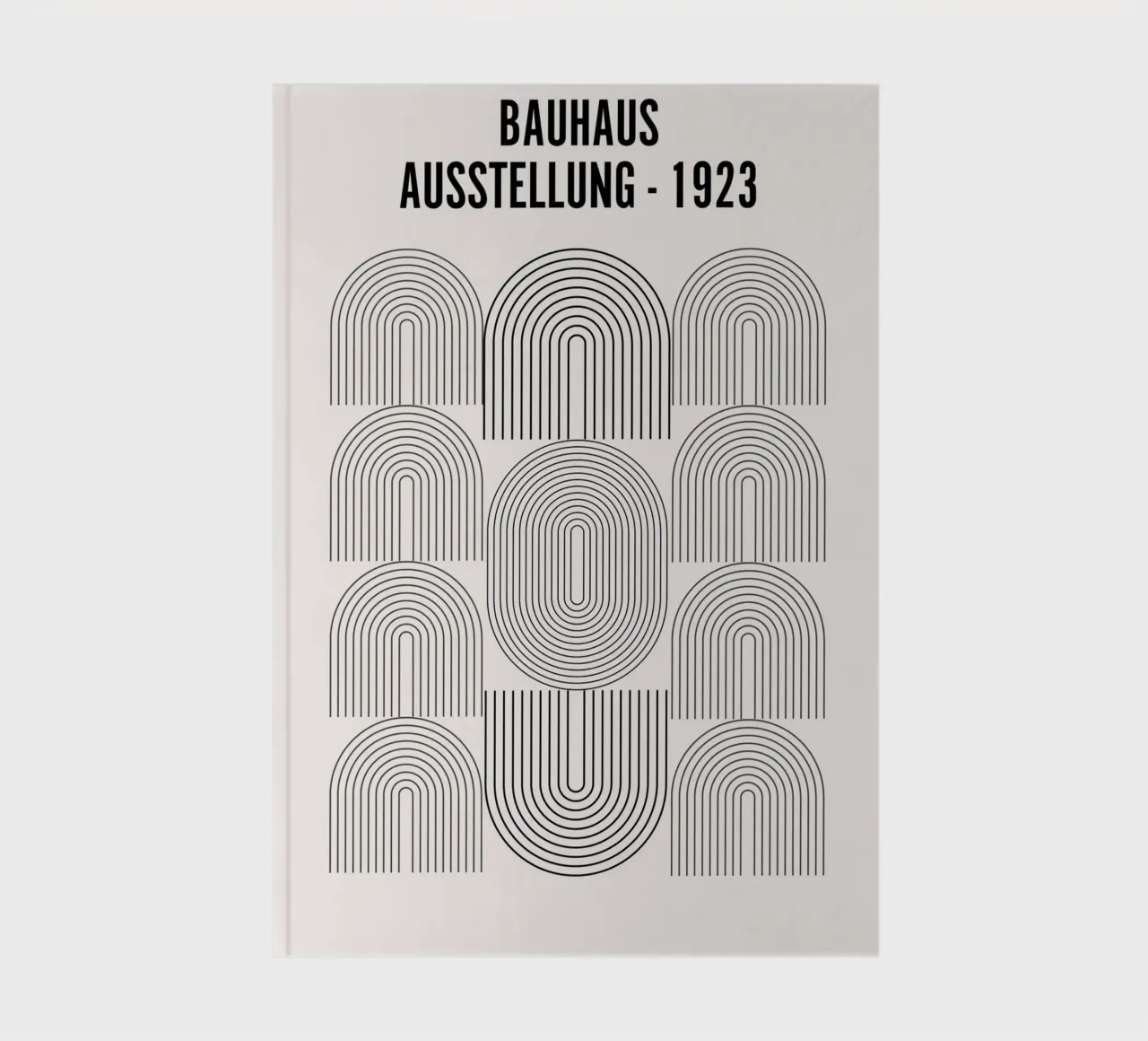 Mostra Bauhaus 1923 Forme geometriche B&N diario da NorwesClub