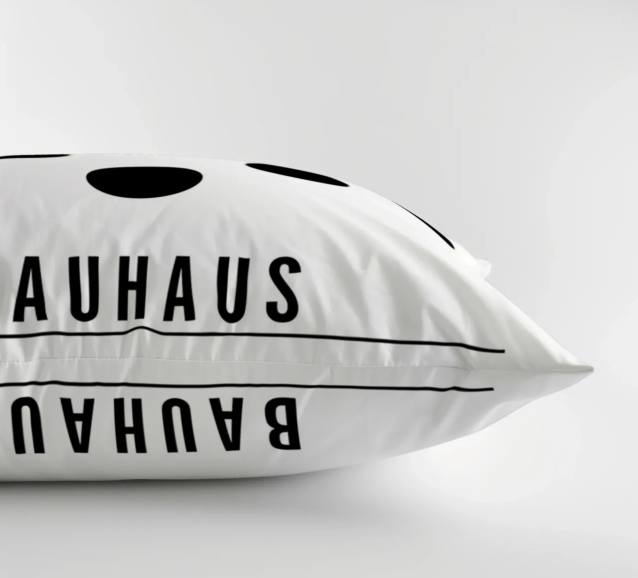 Mostra Bauhaus 1923 Figure geometriche B/N cuscino da NorwesClub