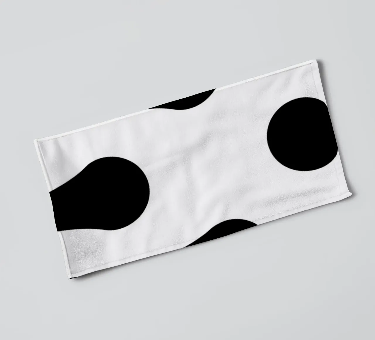 Mostra Bauhaus 1923 Figure geometriche B/N asciugamano da bagno da NorwesClub