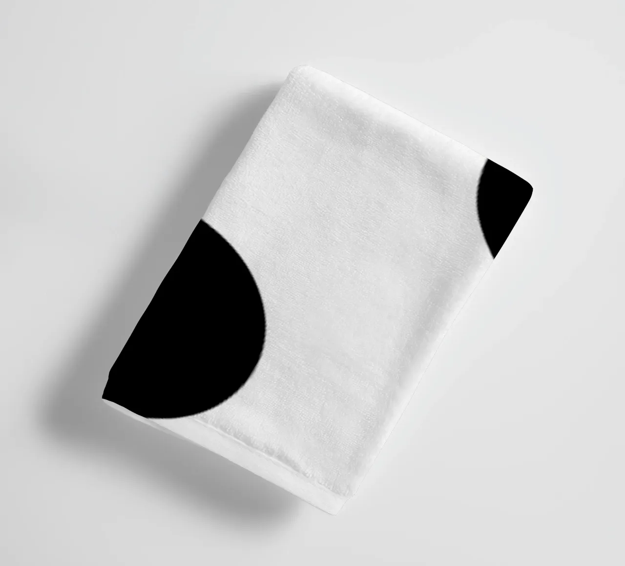 Mostra Bauhaus 1923 Figure geometriche B/N asciugamano da bagno da NorwesClub