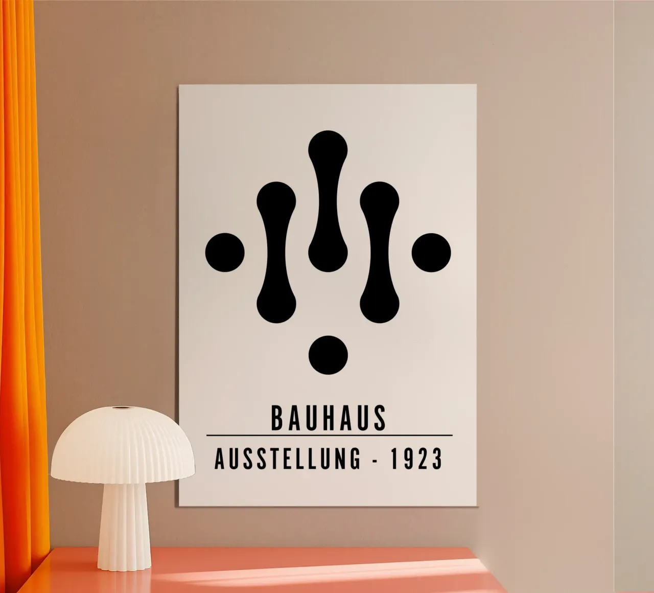 Mostra Bauhaus 1923 Figure geometriche B/N carta hahnemühle da NorwesClub