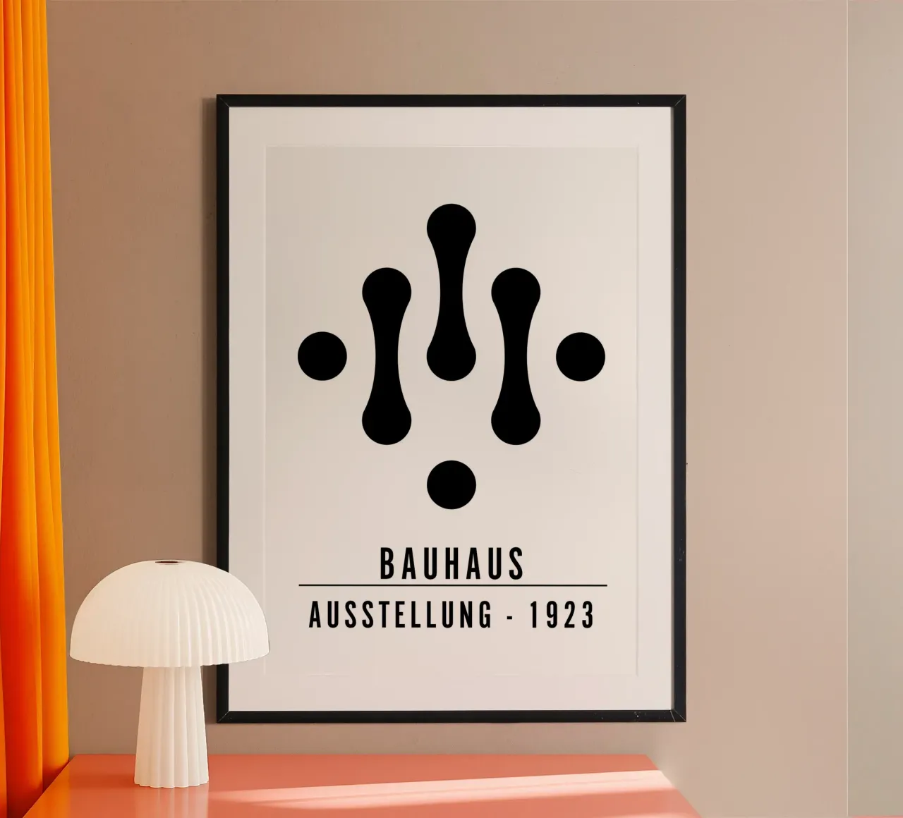 Mostra Bauhaus 1923 Figure geometriche B/N carta hahnemühle da NorwesClub