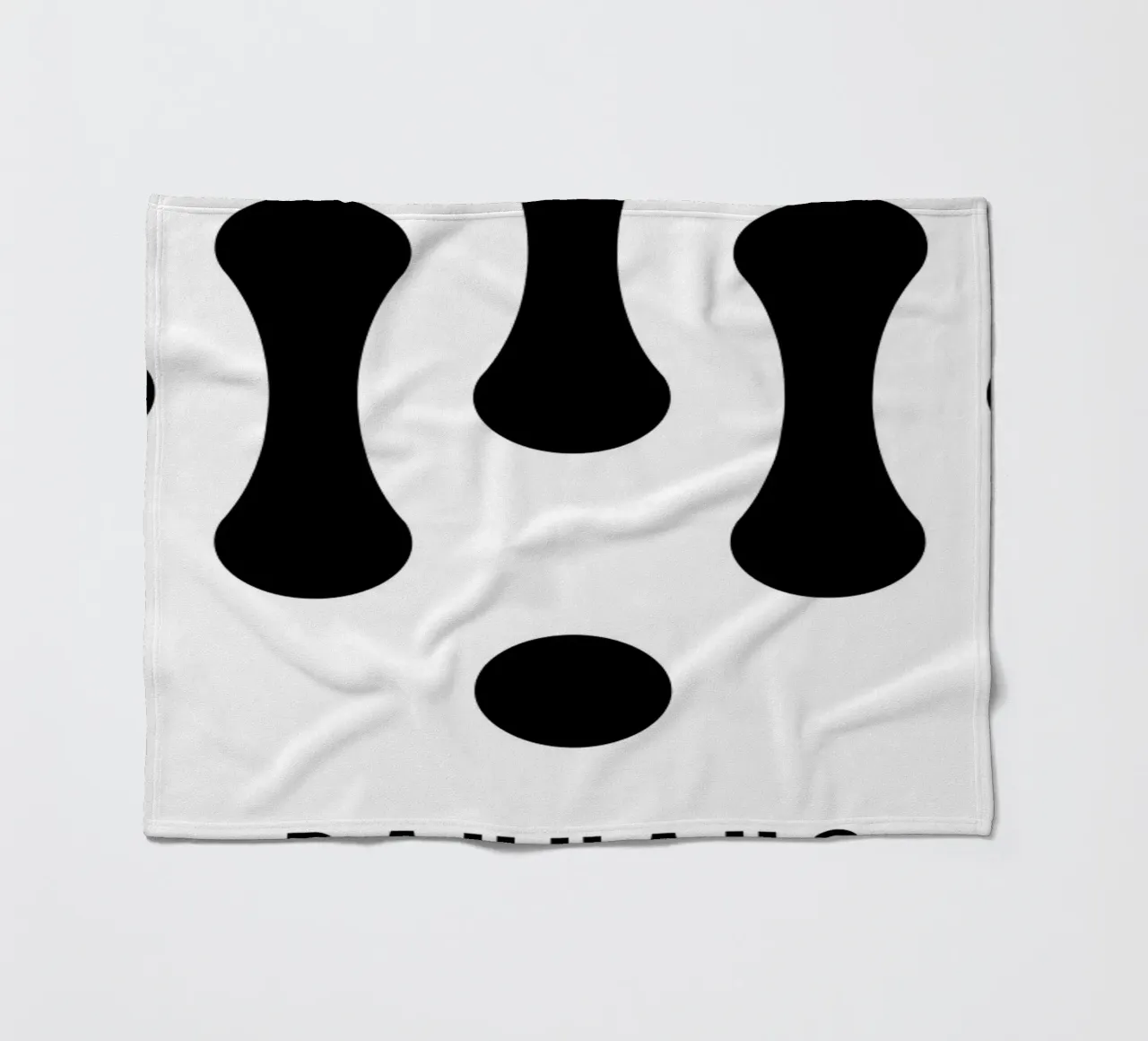 Mostra Bauhaus 1923 Figure geometriche B/N coperta in pile da NorwesClub