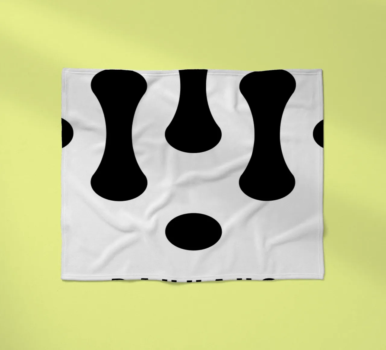Mostra Bauhaus 1923 Figure geometriche B/N coperta in pile da NorwesClub