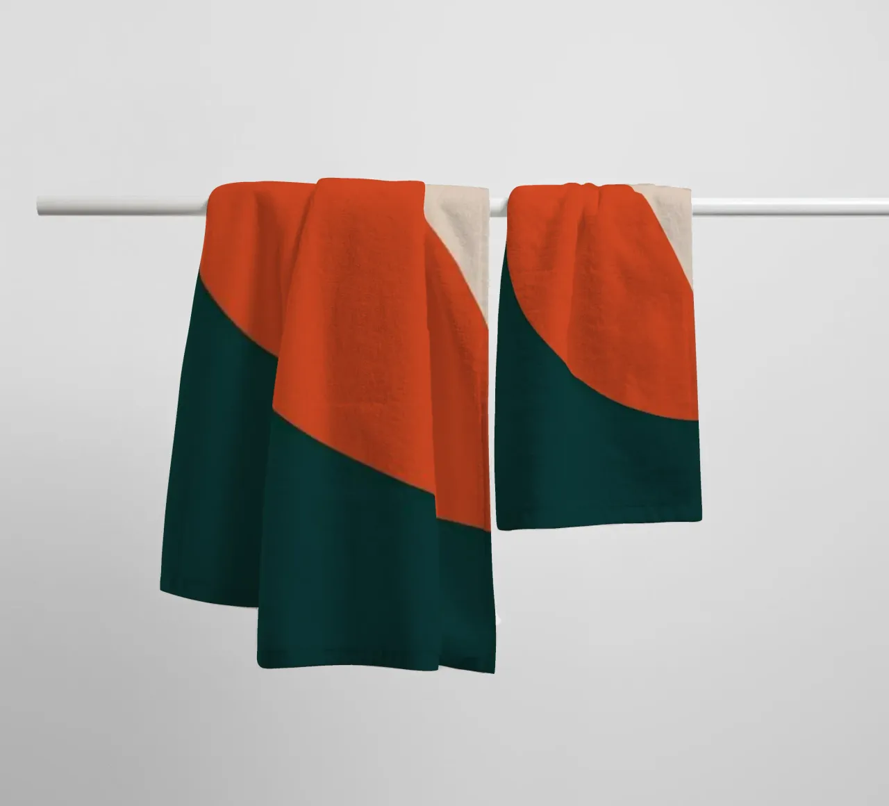 Bauhaus Geometric Shapes Mens Fashion 1923 Print towel by NorwesClub