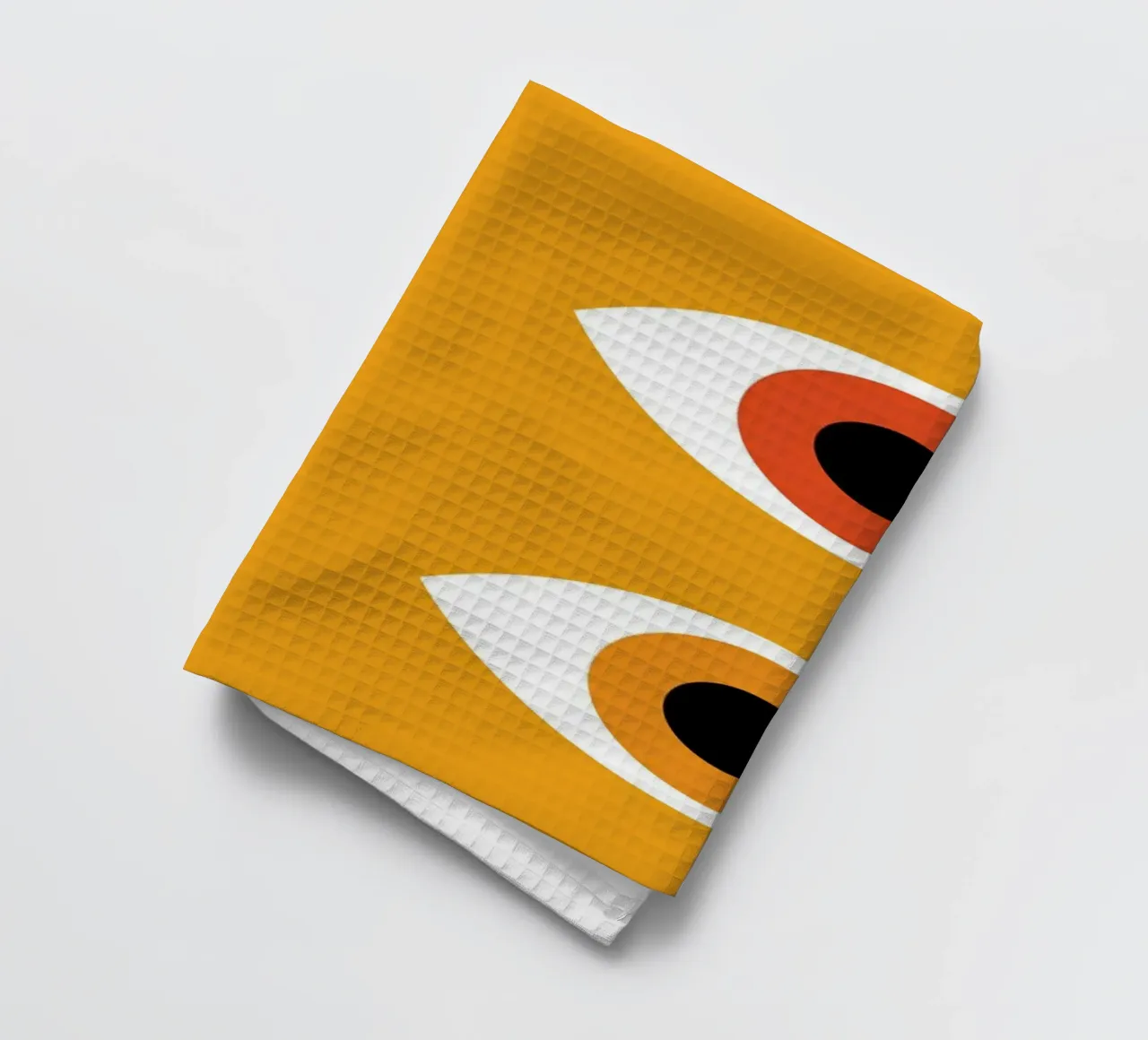 Bauhaus Géométrique Cercles Couleur Abstrait 1923 torchon de NorwesClub