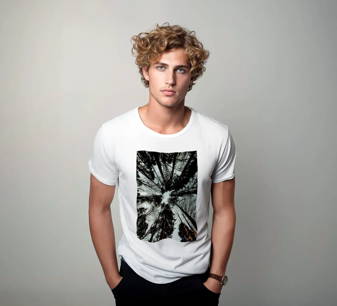 Look Up t-shirt da Sebastian Hilgetag