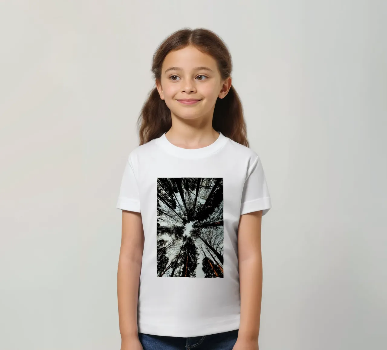 Look Up Kinder T-Shirt von Sebastian Hilgetag