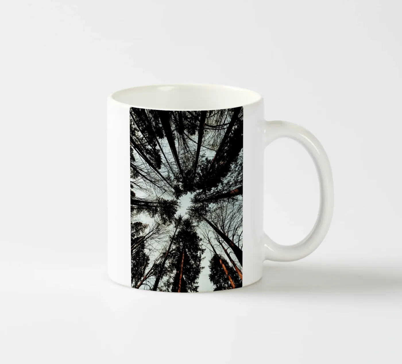 Look Up ceramic mug by Sebastian Hilgetag