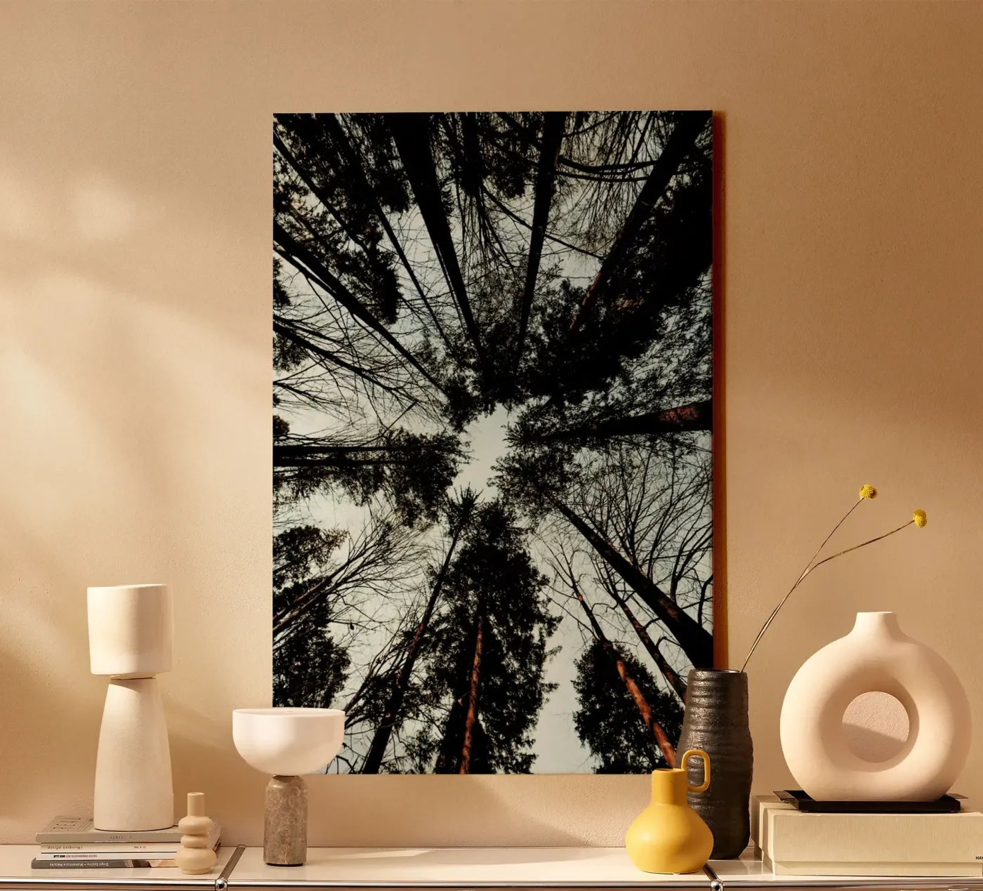 Look Up canvas by Sebastian Hilgetag