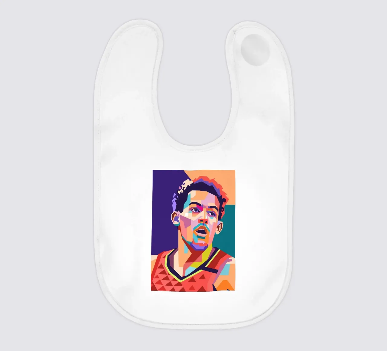 Trae Young giocatore di basket bavaglino da Hantamrata