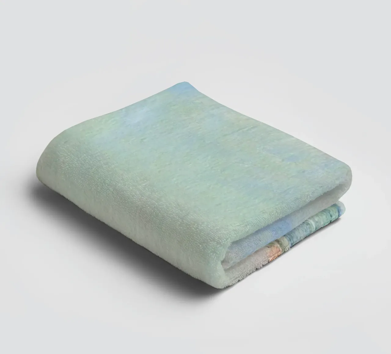 Claude Monet's The Cliffs at Étretat (1885) towel by Monet Art Prints