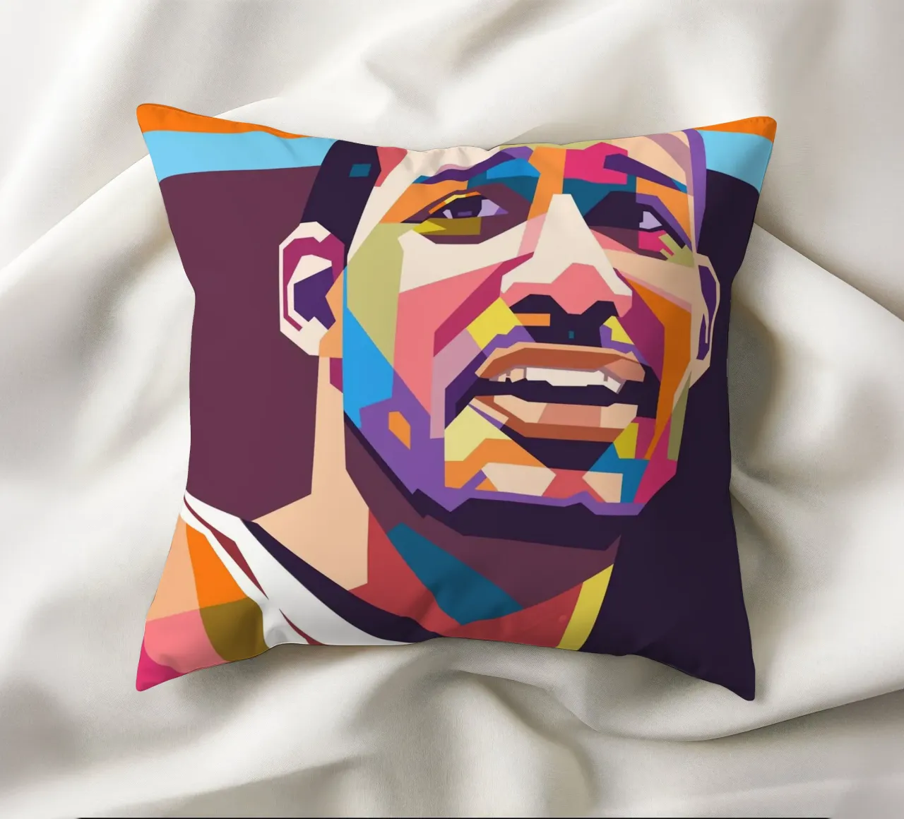Trevor Ariza basketball player decorative cushion by Hantamrata