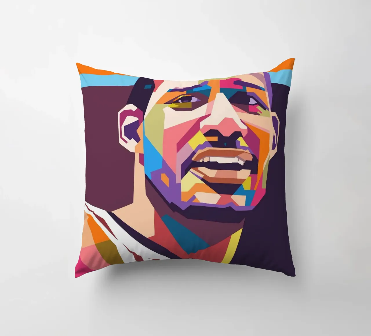 Trevor Ariza basketball player decorative cushion by Hantamrata