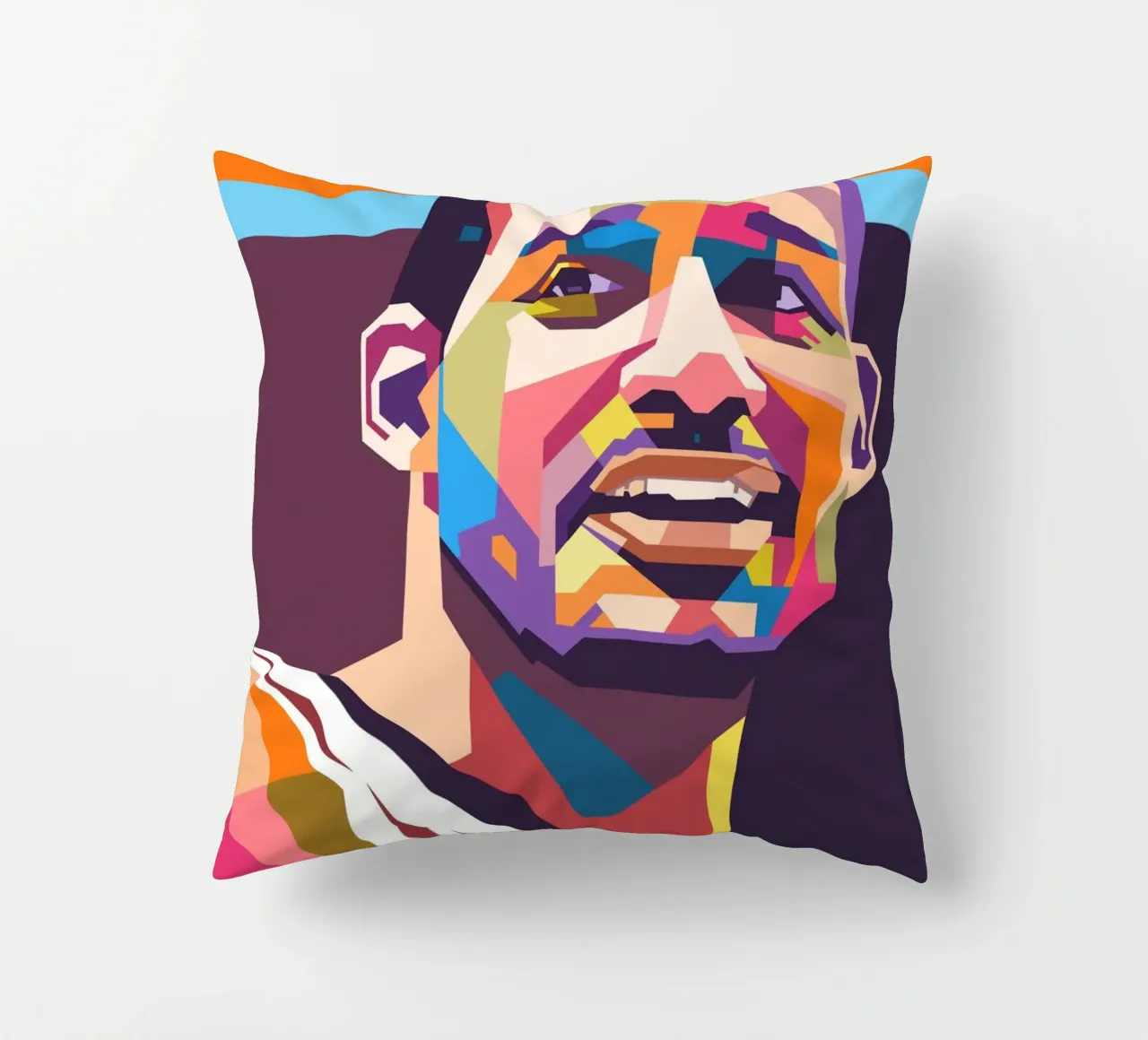 Trevor Ariza basketball player decorative cushion by Hantamrata