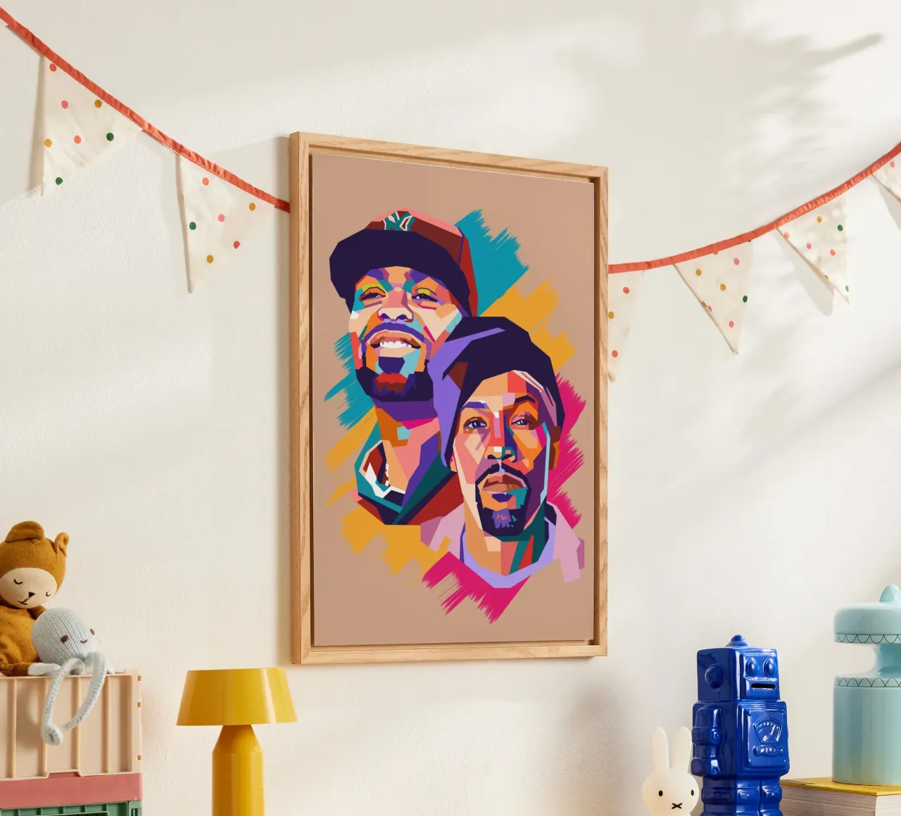 El icónico rapero Redman y Method Man metacrilato de Hantamrata