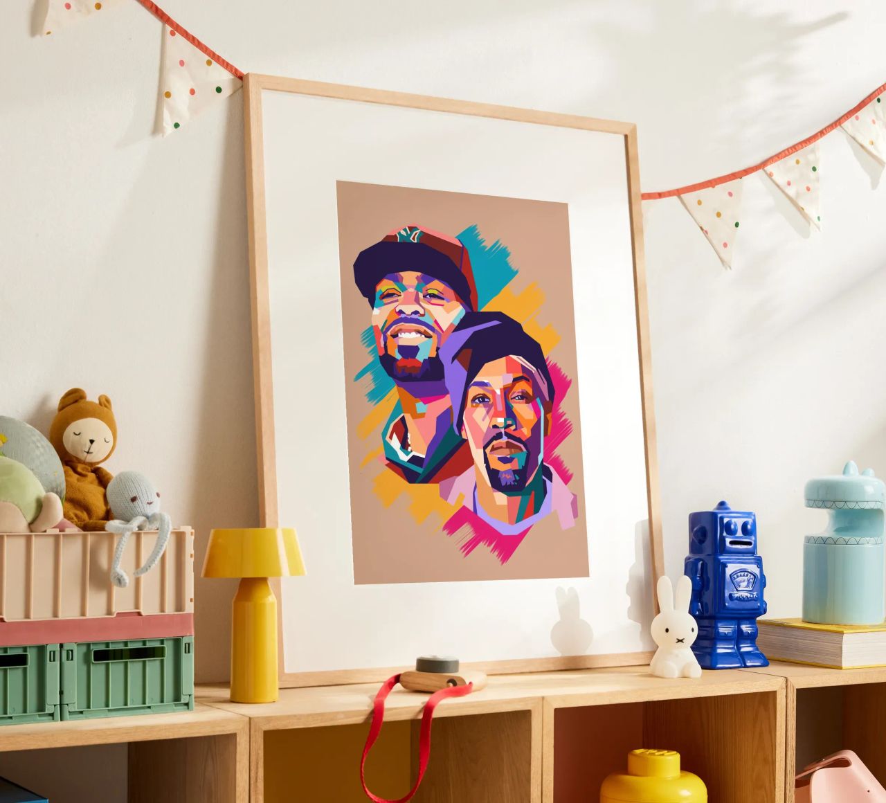 Iconic Rapper Redman and Method Man poster by Hantamrata