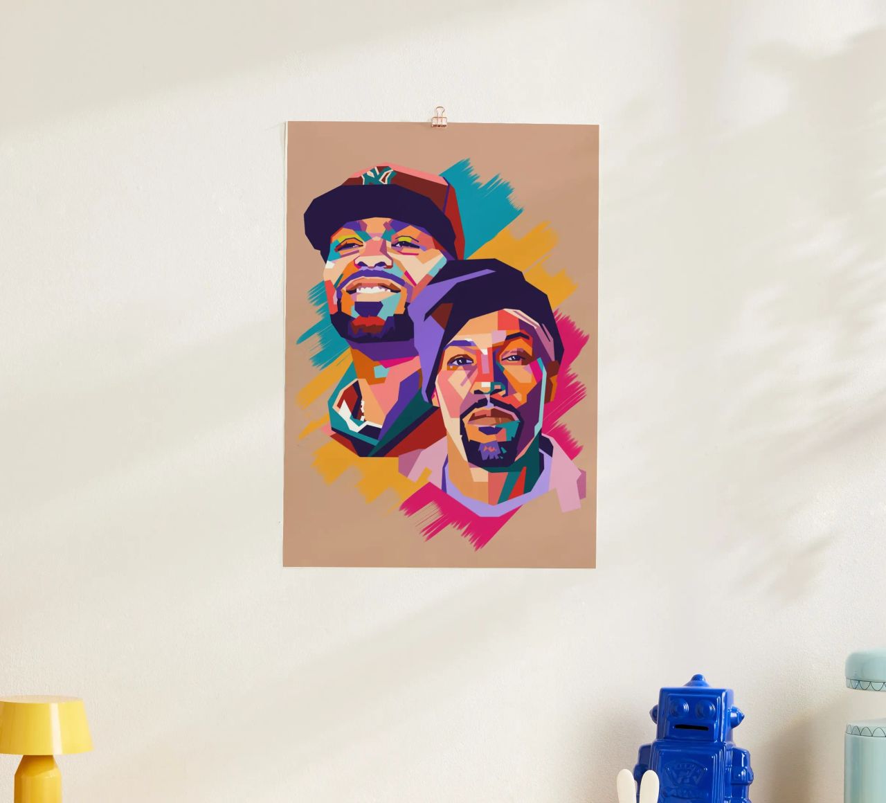 Iconic Rapper Redman and Method Man poster by Hantamrata