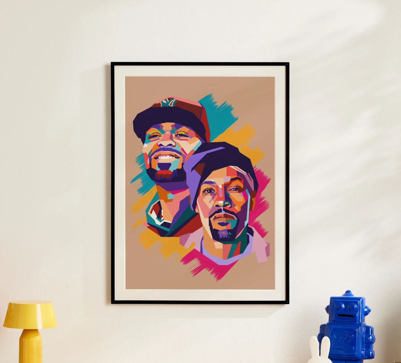 Iconic Rapper Redman and Method Man poster by Hantamrata