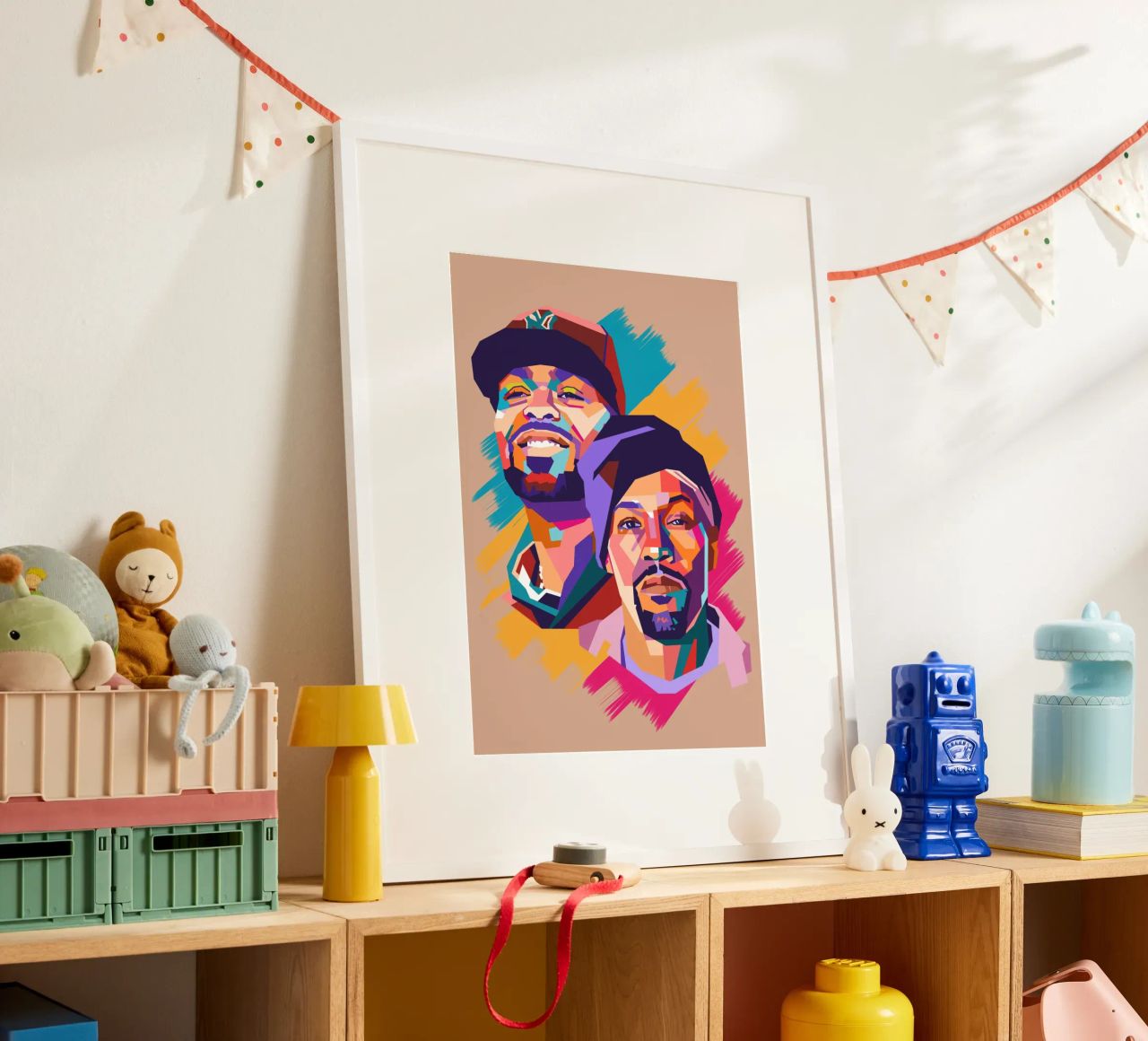 Iconic Rapper Redman and Method Man poster by Hantamrata